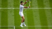 Sports News | Wimbledon: Djokovic Storms into Semis, Sets Up Clash with Sinner