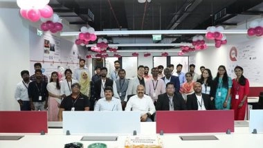 Business News | QBrainX Expands to Hyderabad: Unveiling the New Enterprise Solution Center
