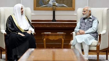 World News | Pleased to Have Met Muslim World League Chief, Discussed Furthering Inter-faith Dialogue: PM Modi