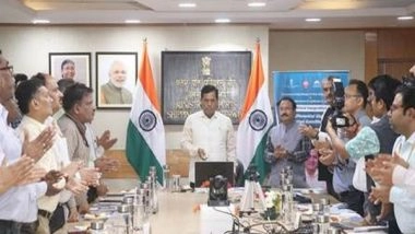 India News | Union Minister Sonowal Inaugurates Indigenously Developed DGNSS “Sagar Sampark”