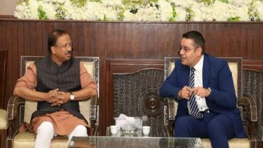 World News | MoS Muraleedharan Arrives in Syria on Two-day Official Visit