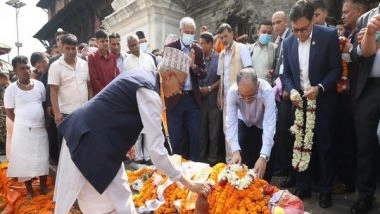 World News | Sita Dahal, Spouse of Nepal PM, Cremated with State Honours