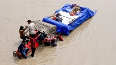 India News | Delhi: Thousands Forced to Leave Homes as Yamuna Level Breaches 45-yr Record of 207.49m