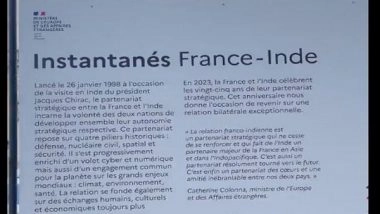 World News | France: Photo Exhibition Organised in French Foreign Affairs Building Ahead of PM Modi's Visit