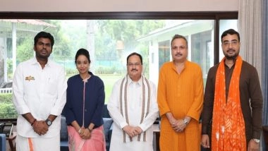 India News | BJP to Attend &lsquo;BRICS Political Parties Plus Dialogue&rsquo; in South Africa, Four-member Delegation Meets JP Nadda