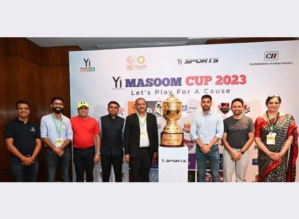 Business News | Launch of CII Yi Masoom Cricket Trophy by Indian Cricketer Bhuvneshwar Kumar