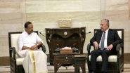 World News | MoS Muraleedharan Discuss Bilateral Trade with Syrian PM Hussein Arnous