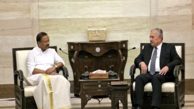 World News | MoS Muraleedharan Discuss Bilateral Trade with Syrian PM Hussein Arnous