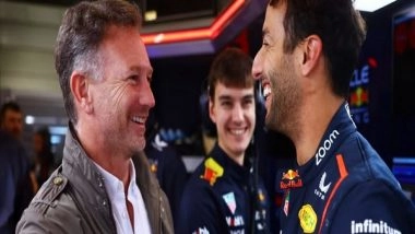 Sports News | Red Bull Team Principal Christian Horner Welcomes Daniel Ricciardo Back in Formula 1