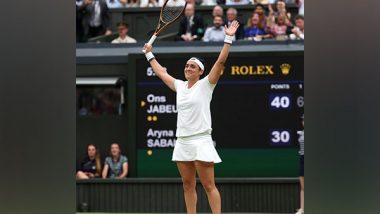 Wimbledon 2023: Ons Jabeur Scripts Comeback Win Against Aryna Sabalenka, to Face Marketa Vondrousova in Women's Singles Final
