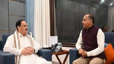 India News | Former Himachal CM Jai Ram Thakur Meets JP Nadda
