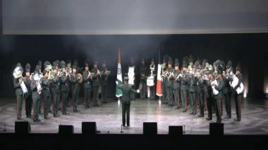 World News | PM Modi Receives Warm Welcome with Indian Army’s Band Performance at La Seine Musicale in Paris