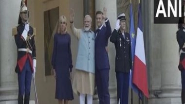 World News | French President Macron Hosts Private Dinner in Honour of PM Modi