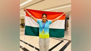 Sports News | Reliance Foundation's Jyothi Yarraji Wins Historic Gold at Asian Athletics Championships