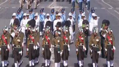 Bastille Day Parade 2023: ‘Sare Jahan Se Accha’ Rents Paris Air as Indian Contingent Marches in Paris on French National Day (Watch Video)