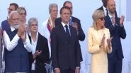 World News | PM Modi Attends Bastille Day Parade as Guest of Honour, Indian Soldiers March with French Troops