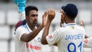 Sports News | WI Vs Ind 1st Test: Opening Pair Stumbles in Front of Ashwin-Jadeja to Put Visitors in Full Control (Day-3, Tea)