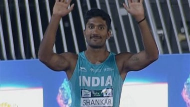 Sports News | Tejaswin Shankar Aims Strong Show in Asian Games After Winning Bronze at Asian Athletics C'ship