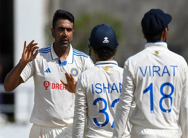 Sports News | WI Vs Ind 1st Test: Ashwin's Spin Magic Works in India's Dominant Victory Against Hosts