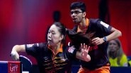 Sports News | Ultimate Table Tennis: Manav, Zhang Star as U Mumba Beat Bengaluru Smashers