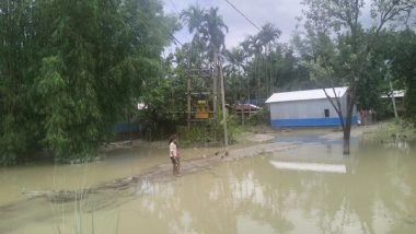 India News | After Flood, River Erosion Hits Assam's Bongaigaon District, Locals on Edge