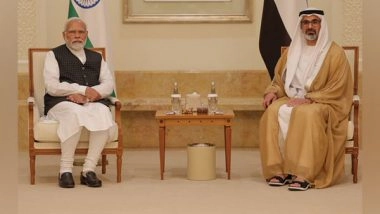 World News | PM Modi Kickstarts Final Leg of Two-nation Visit, Meets Abu Dhabi Crown Prince Al Nahyan in UAE
