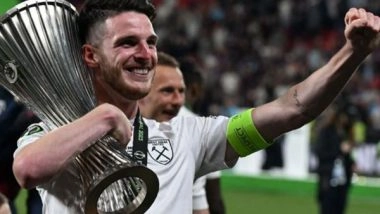 Sports News | West Ham Confirms Skipper Declan Rice's Departure, but Arsenal Yet to Announce Arrival