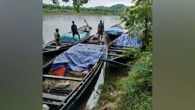 India News | BSF Meghalaya Seizes 29,000 Kilograms of Sugar Worth Rs 11 Lakh Headed for Bangladesh