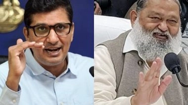 India News | AAP Labels Delhi Floods as BJP’s “conspiracy”; Haryana Govt Hits Back