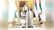 World News | India-UAE Trade Has Reached USD 85 Billion, Will Soon Be USD 100 Billion: PM Modi