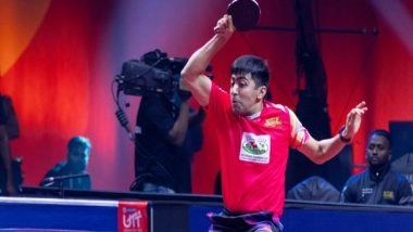 Sports News | Harmeet Beats Sathiyan to Hand Goa Challengers Stunning Victory in UTT Season 4
