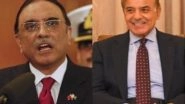 World News | Pak PM Sharif, Pakistan People's Party Co-chairperson Zardari Discuss Country's Political Situation