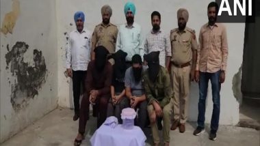 India News | Punjab: Four Goldy Brar-Lawrence Bishnoi Gang Members Held in Bathinda