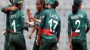 Sports News | Marufa, Rabeya Help Bangladesh Register First-ever ODI Win Against India