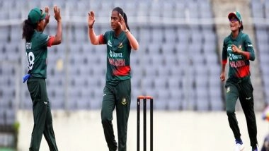 Sports News | My Target Was to Hit Some Good Lengths: Bangladesh's Marufa Akter After Match-winning Spell Against India 