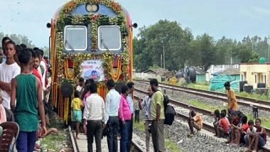 World News | Cross-border Rail Link Between Nepal and India Becomes Operational