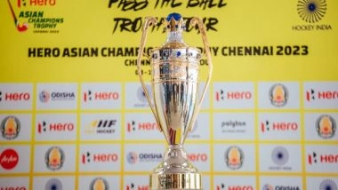 Sports News | Asian Championship Trophy: Pass the Ball Trophy Tour Reaches Iconic Kalinga Stadium