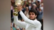 Sports News | Carlos Alcaraz Scripts Epic Comeback to Clinch Maiden Wimbledon Crown, Defeats Novak Djokovic in Thrilling Final