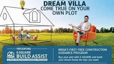 Business News | G Square Promotes G Square Build Assist, India’s First Ever Post Plot Purchase Guidance for Easy Villa Construction