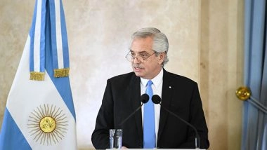 World News | Argentina Defence Minister Jorge Taiana to Hold Talks with Rajnath Singh Tomorrow