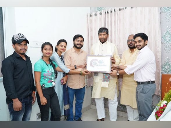 Business News | Beat of Life Entertainment Team Meets Pashupati Paras, the Union Minister of the Indian Government - Vimarsana News
