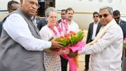 India News | Sonia Gandhi, Mallikarjun Kharge, Rahul Gandhi Arrive at Bengaluru Ahead of Joint Oppn Meeting