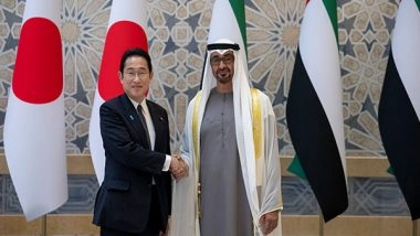 World News | UAE President and Prime Minister of Japan Cement Historic Bilateral Relations