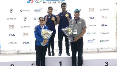 Sports News | Abhinav, Gautami Win Air Rifle Mixed Team Gold at ISSF Junior World Championship