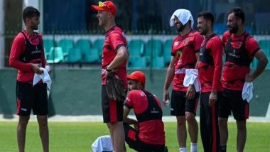 Sports News | Afghanistan Coach Jonathan Trott, Player Azmatullah Omarzai Found Guilty of Breaching ICC Code of Conduct