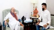 India News | Chirag Paswan Meets Amit Shah, Holds Discussion on Alliance&nbsp;