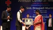 India News | President Murmu Presides over Annual General Meeting of Indian Red Cross Society&nbsp;