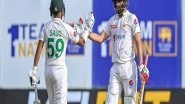 Sports News | SL Vs Pak, 1st Test: Saud Shakeel-Agha Salman's Unbeaten 120-run Stand Bail Visitors out of Trouble (Day 2, Stumps)