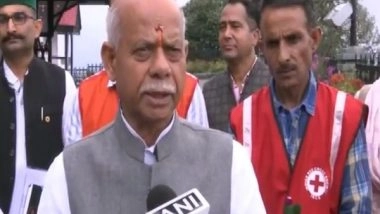 India News | Himachal Governor Flags off Relief Material for Disaster Hit Areas in Mandi