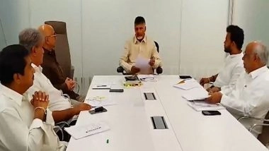 India News | Chandrababu Naidu Holds Meeting with TDP MPs for Upcoming Parliament Session&nbsp;